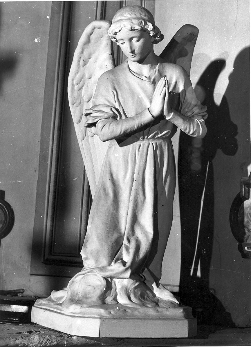 angelo (statua) - ambito piacentino (prima metà sec. XX)