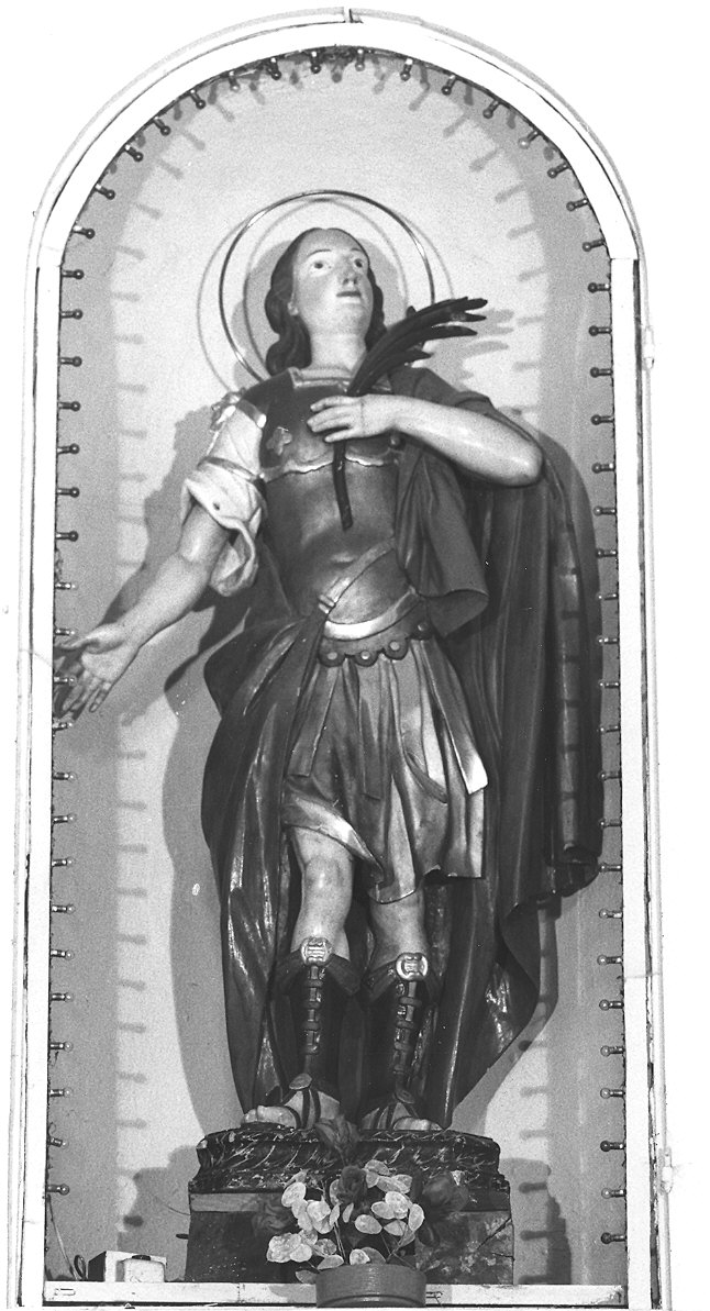 San Donnino Martire (statua) - ambito piacentino (sec. XIX)
