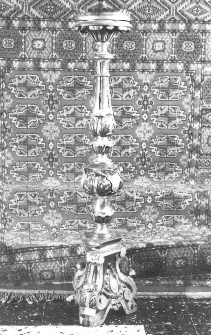 candeliere, serie - ambito piacentino (sec. XVIII)