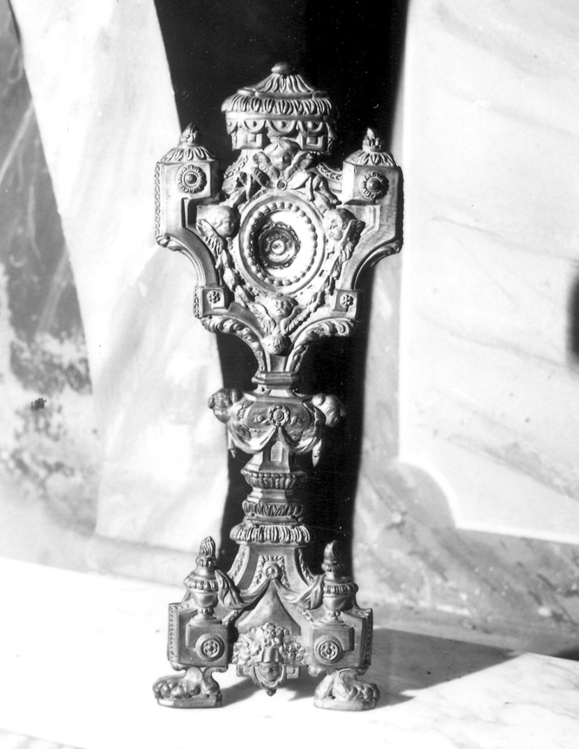 reliquiario - ambito piacentino (inizio sec. XIX)