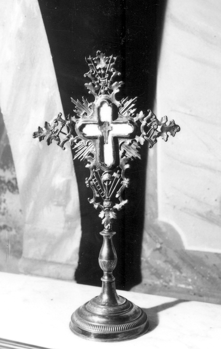 reliquiario - ambito piacentino (sec. XIX)