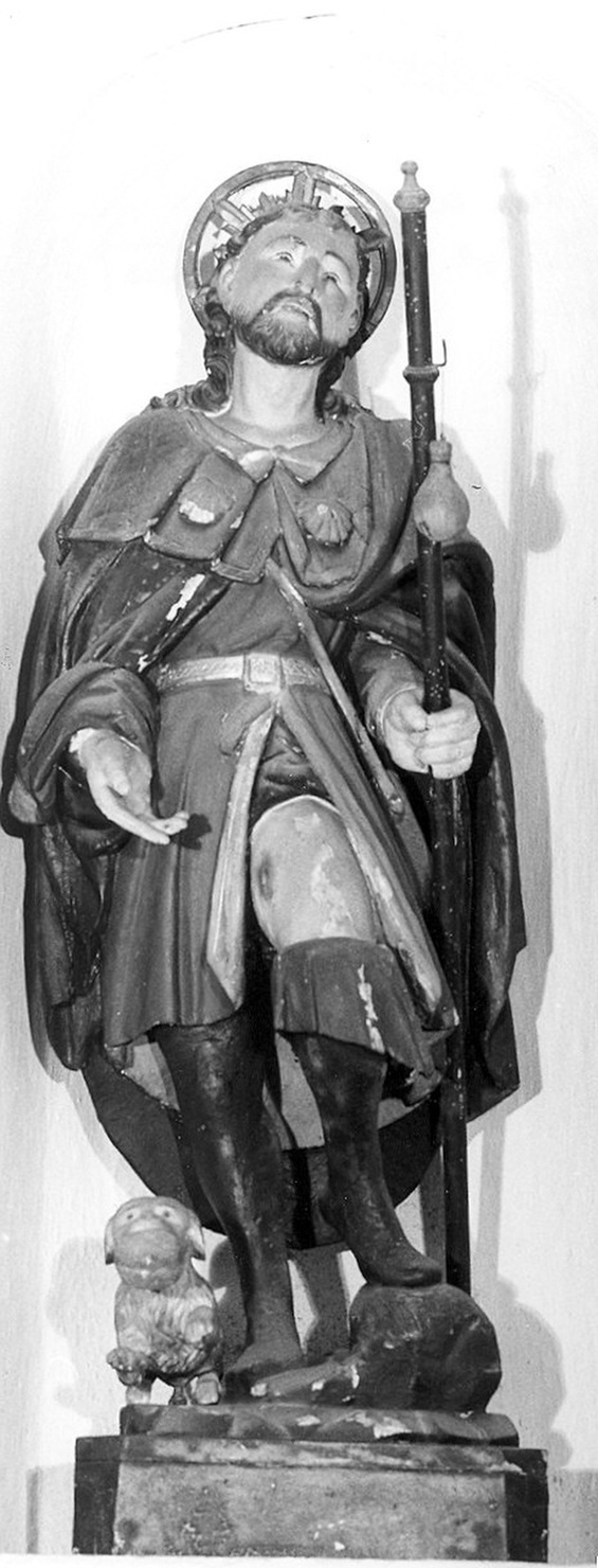 San Rocco (statua) - ambito piacentino (sec. XIX)