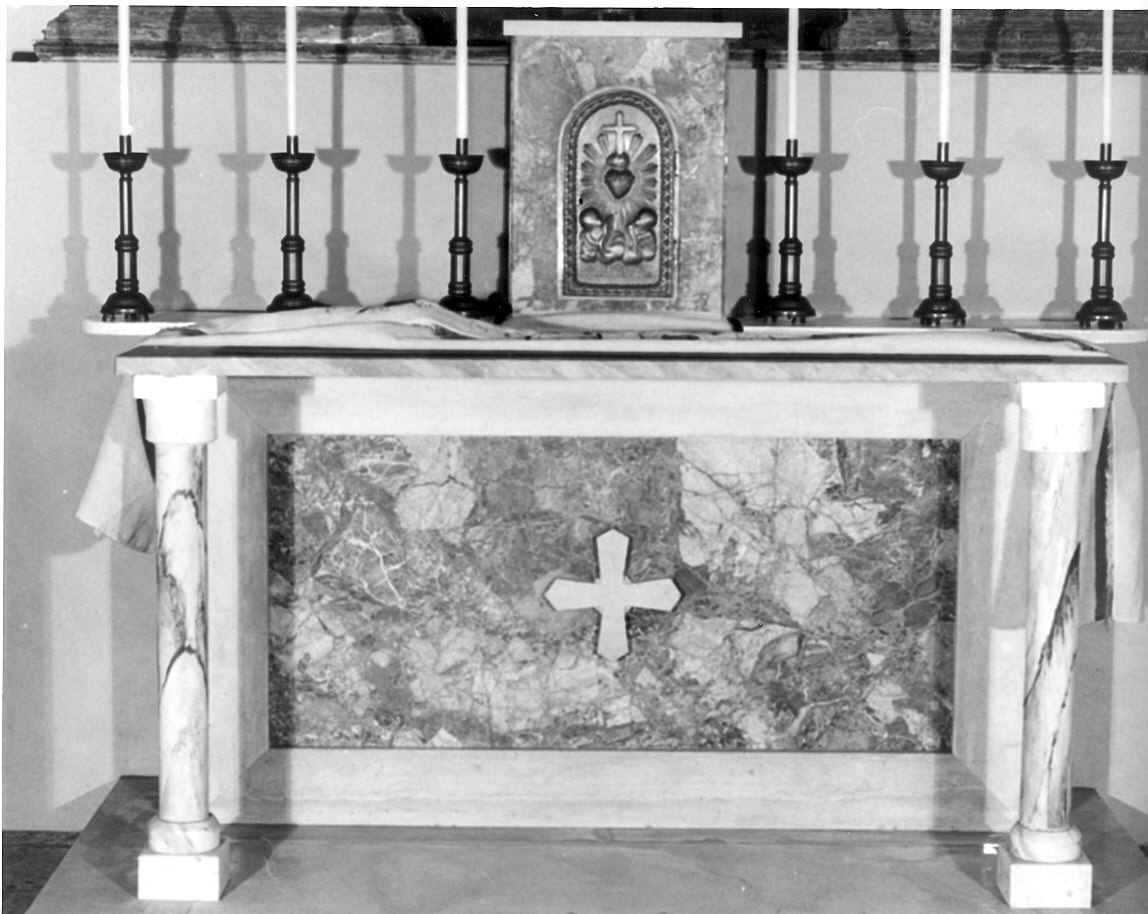 altare - ambito piacentino (sec. XX)