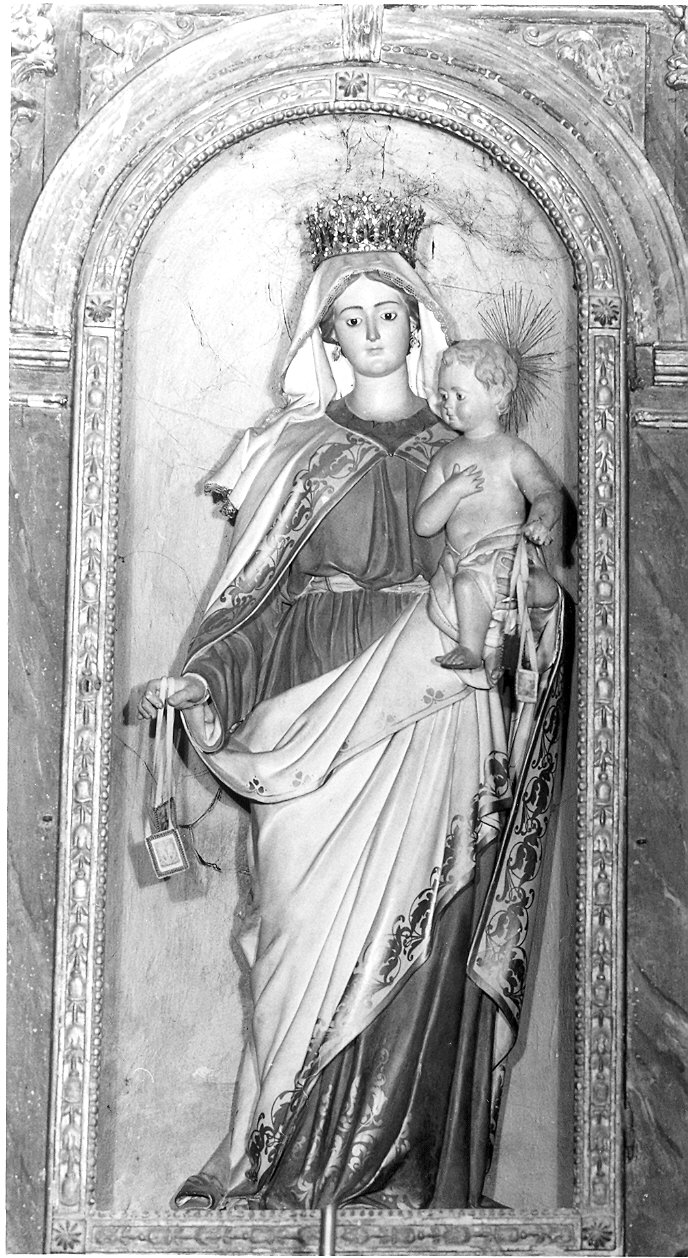 Madonna con Bambino (statua) - ambito piacentino (prima metà sec. XX)