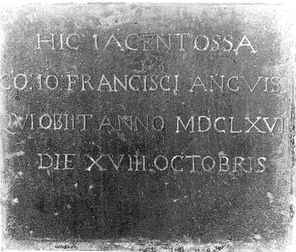 lapide commemorativa - ambito piacentino (sec. XIX)