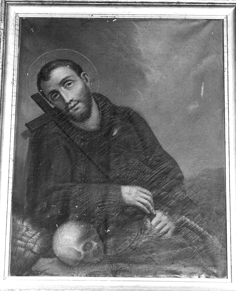 San Francesco d'Assisi (dipinto) - ambito piacentino (metà sec. XIX)