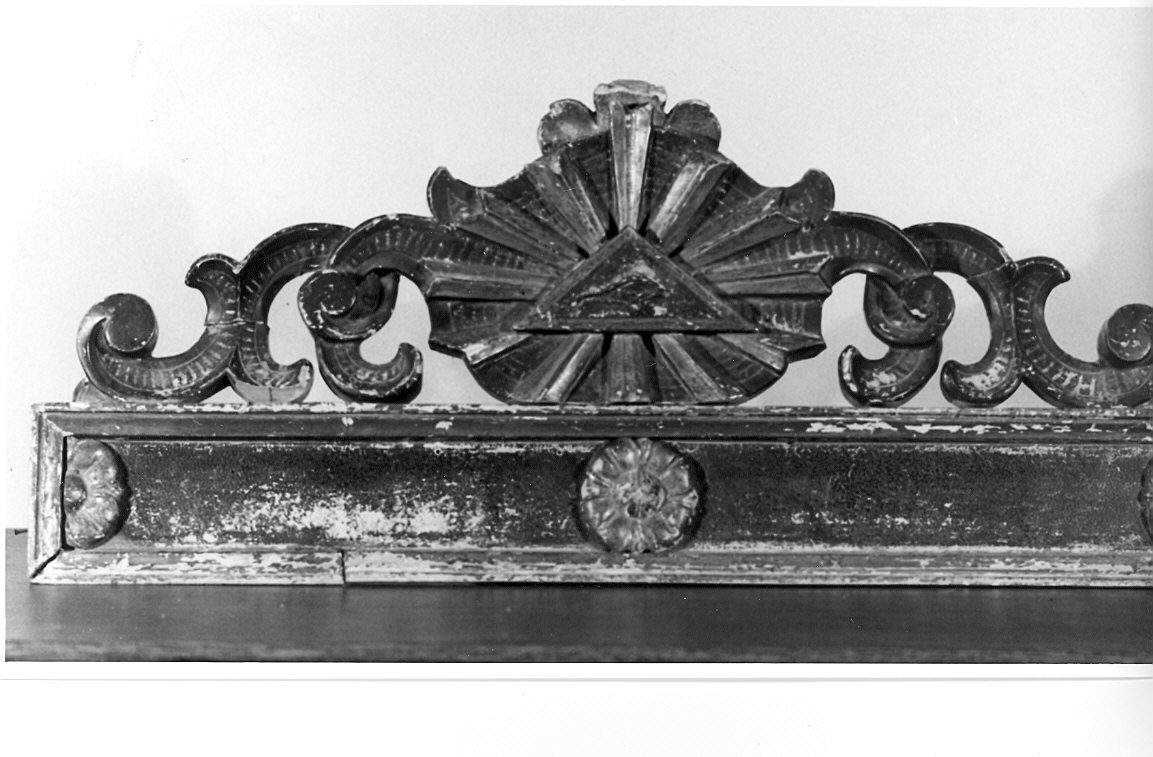 cornice, frammento - ambito piacentino (metà sec. XIX)