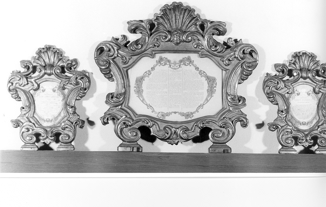 cartagloria, serie - ambito piacentino (fine sec. XVIII)