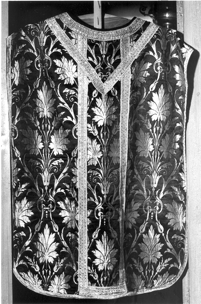 paramento liturgico, insieme - manifattura italiana (metà sec. XIX)