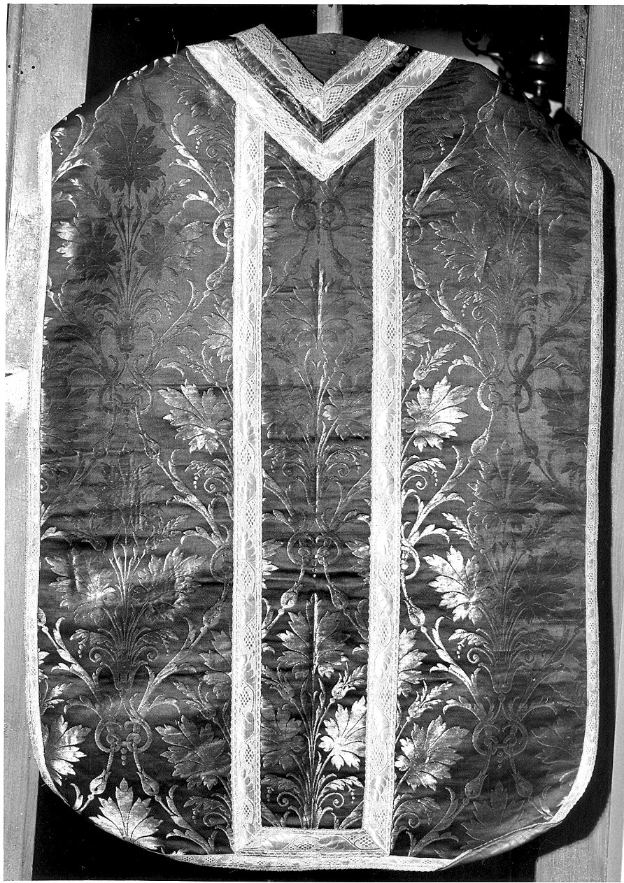 paramento liturgico, insieme - manifattura italiana (metà sec. XIX)