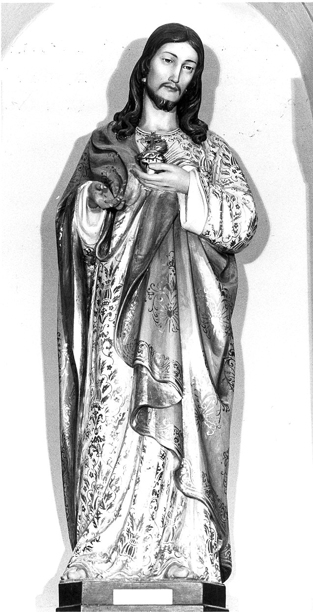 Sacro Cuore di Gesù (statua) - produzione trentina (metà sec. XX)
