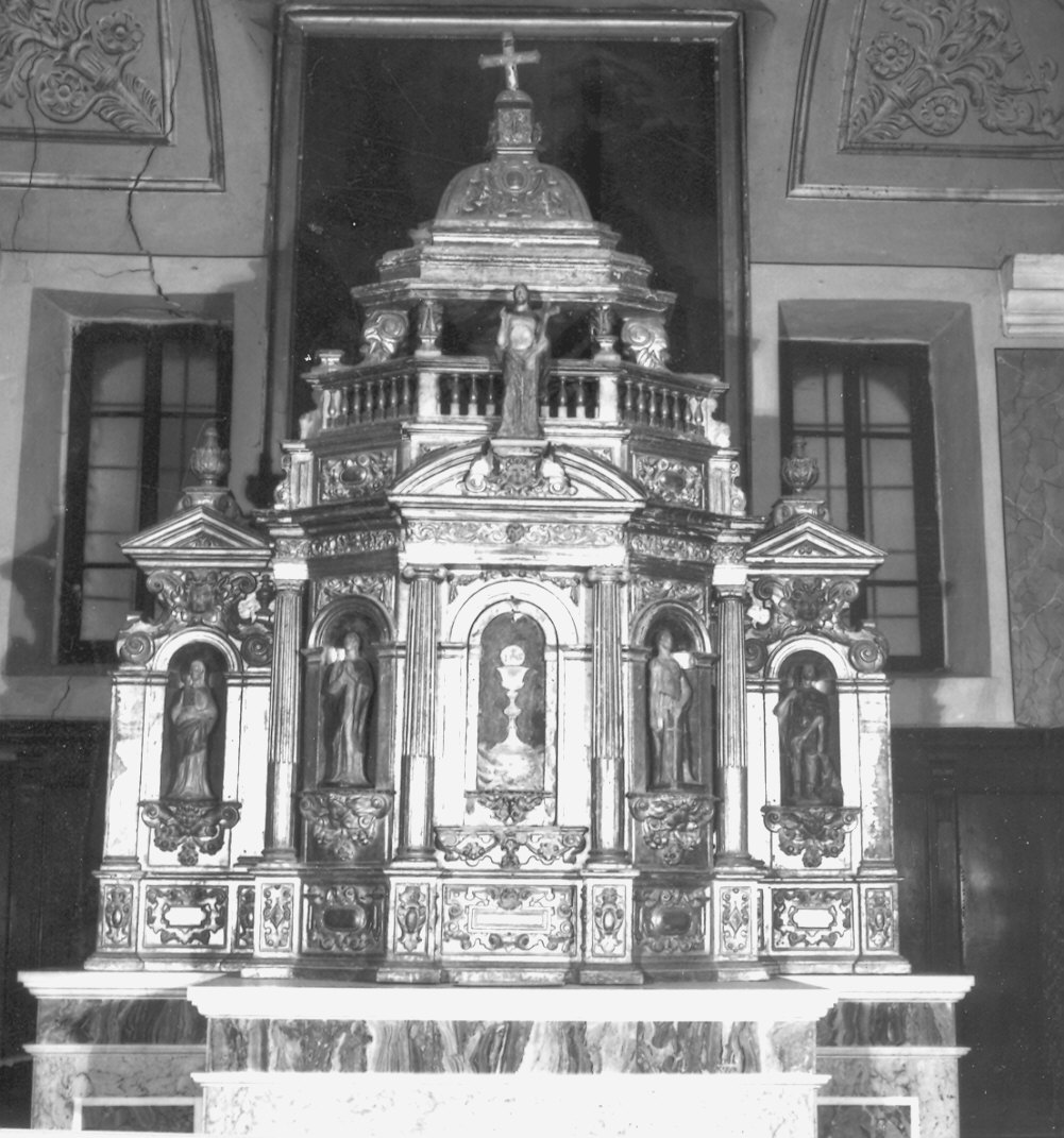 ciborio - ambito lombardo (metà sec. XVII)