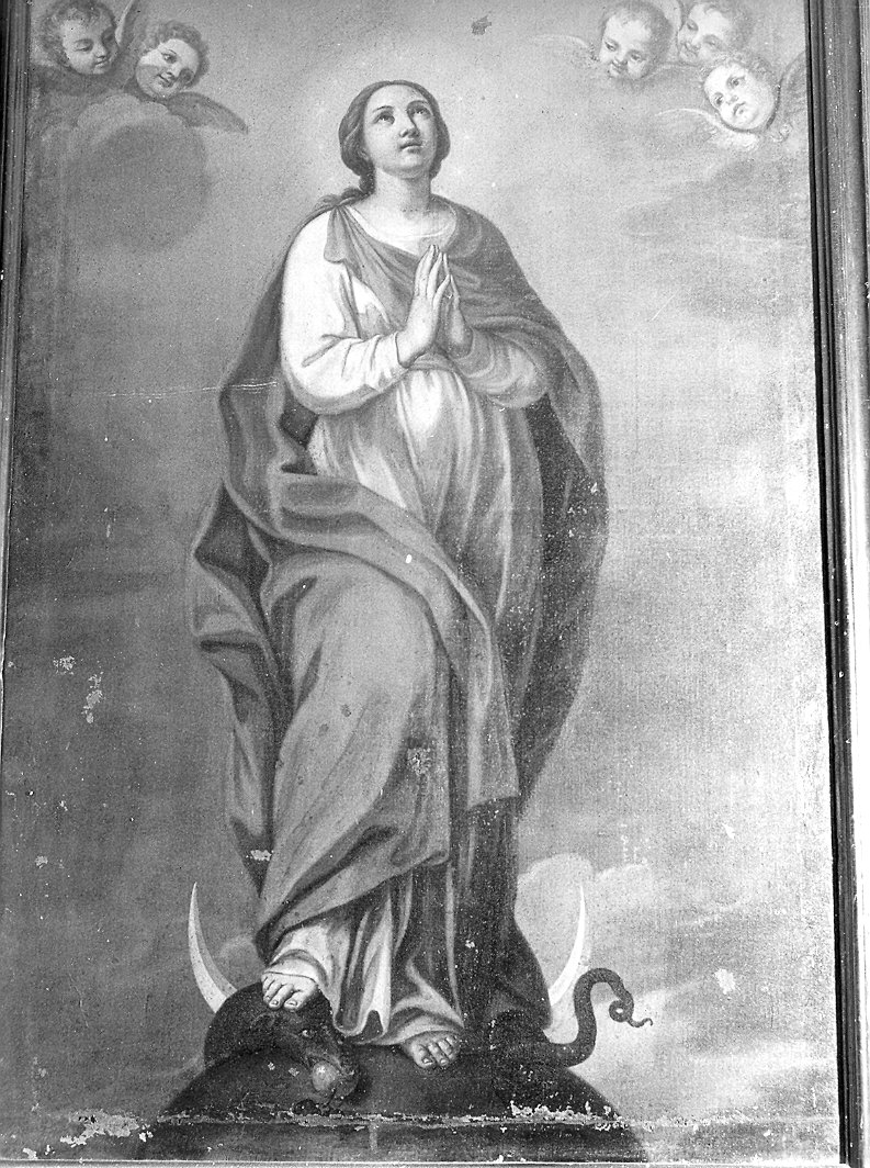 Madonna Immacolata (dipinto) - ambito piacentino (metà sec. XIX)