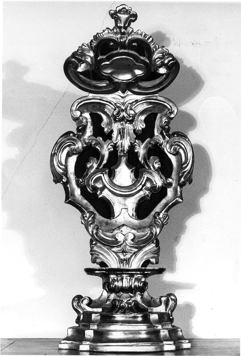 tronetto per esposizione eucaristica - ambito piacentino (fine sec. XVIII)