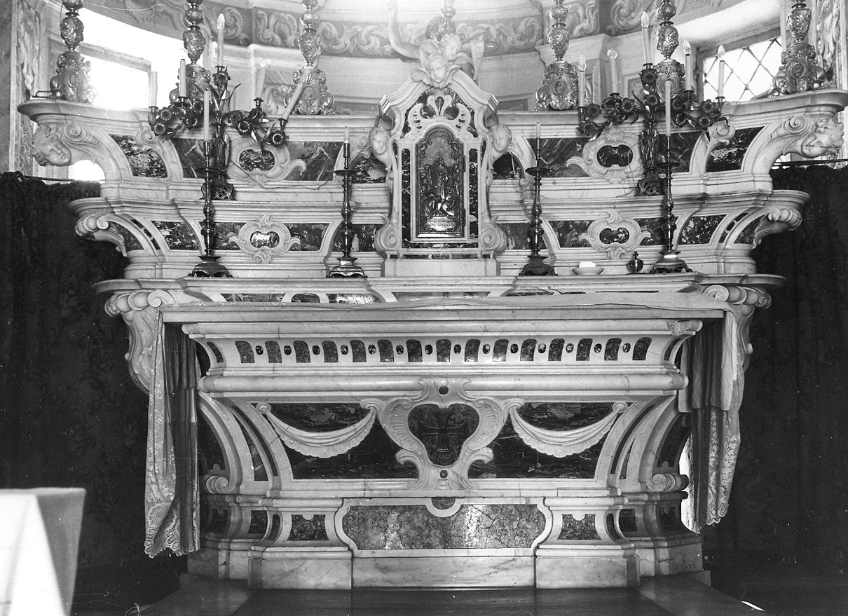 tabernacolo - ambito parmense (prima metà sec. XIX)