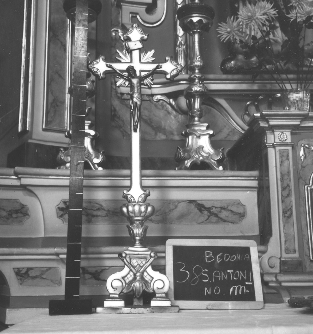 croce d'altare - ambito parmense (sec. XIX)