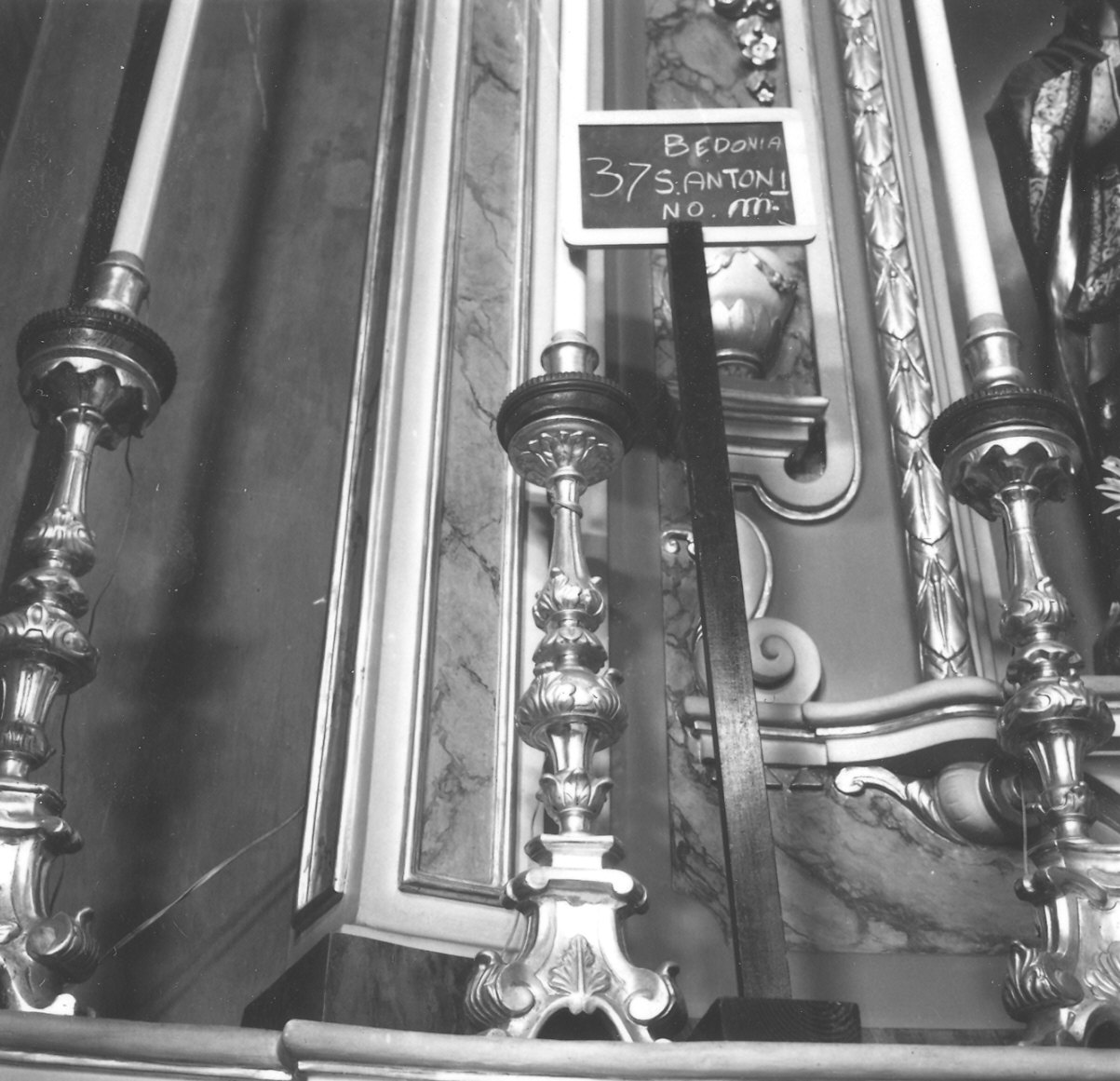 candeliere, serie - ambito parmense (sec. XVIII)