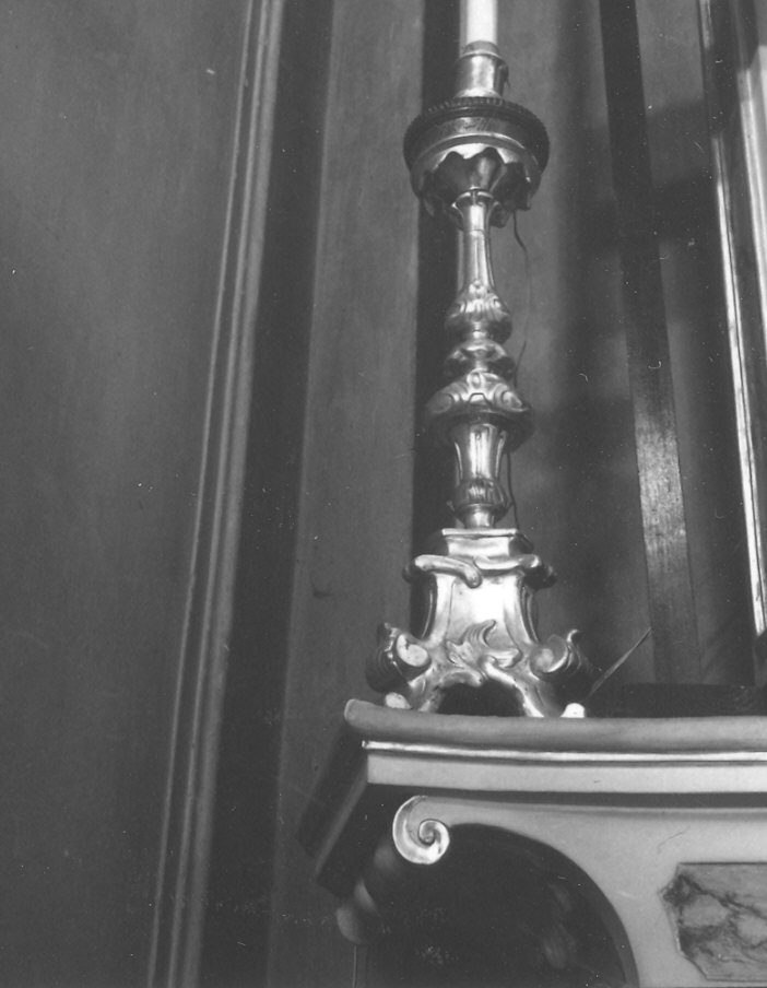 candeliere, serie - ambito parmense (sec. XVIII)