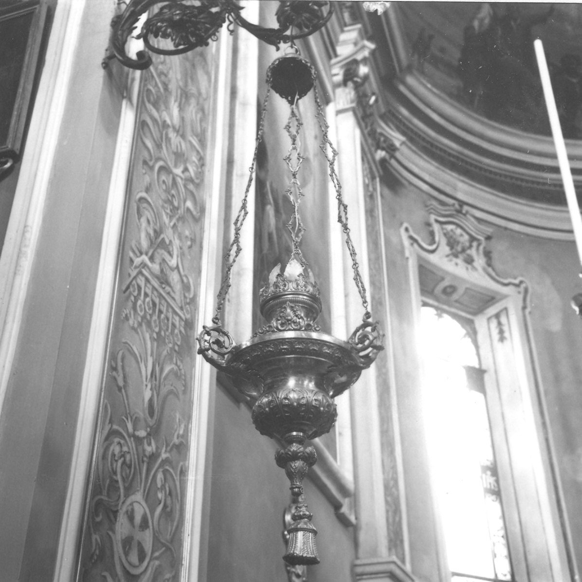 lampada, serie - ambito parmense (sec. XIX)