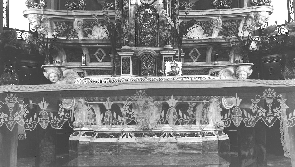 altare maggiore - ambito ligure (sec. XVIII)