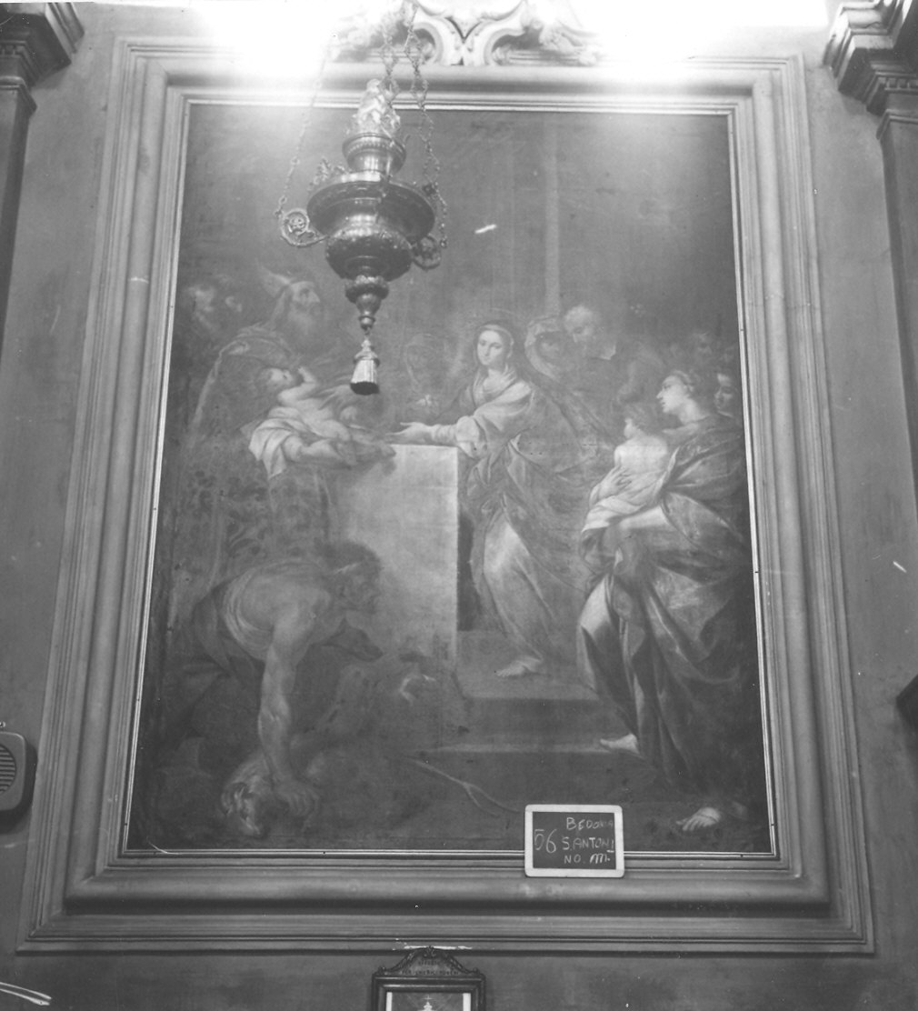 purificazione della Madonna (dipinto) - ambito emiliano-lombardo (sec. XVII)