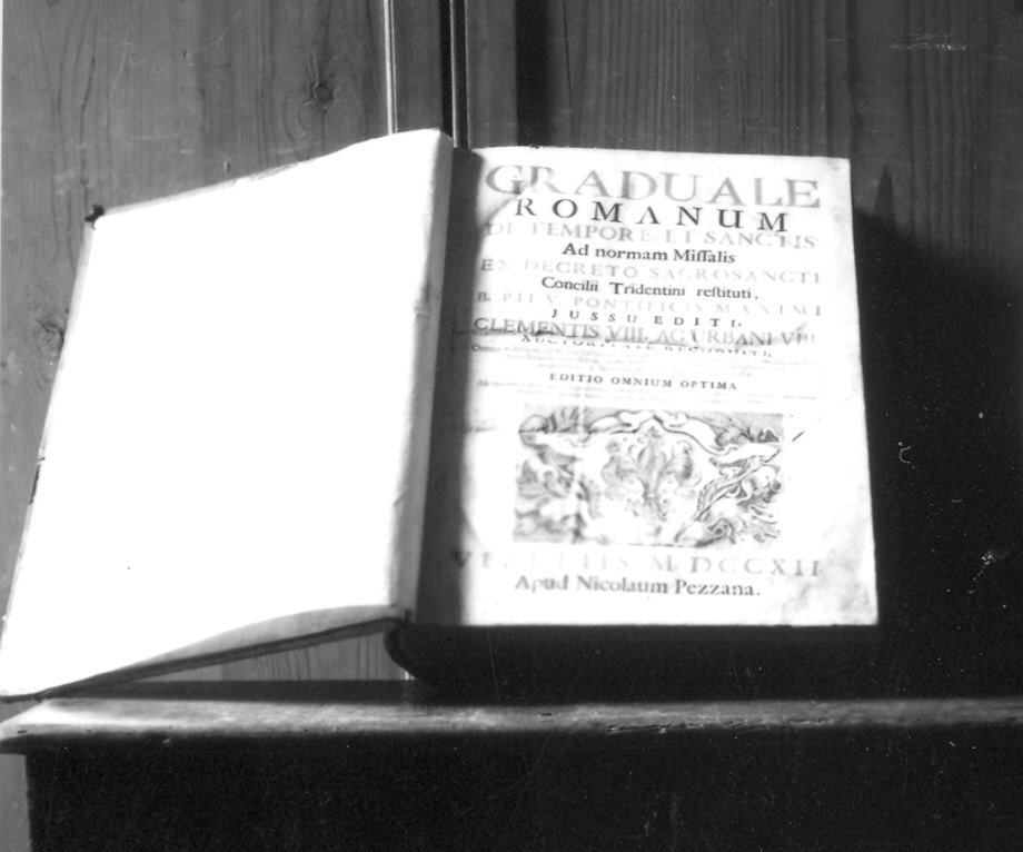 coperta di libro liturgico - ambito veneziano (?) (sec. XVIII)