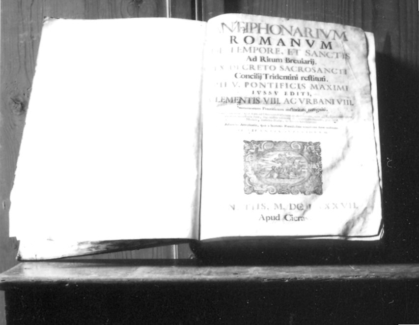 coperta di libro liturgico - ambito veneziano (?) (sec. XVII)