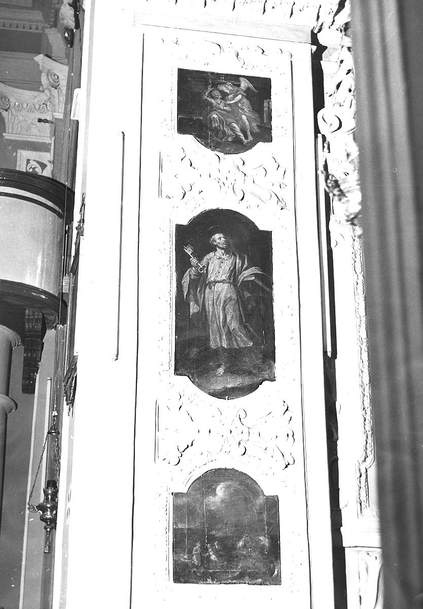 storie di San Pietro (decorazione plastico-pittorica, ciclo) - ambito emiliano, ambito ligure (?) (inizio sec. XVIII)