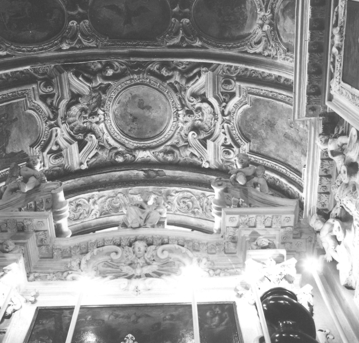 decorazione plastico-pittorica, ciclo - ambito emiliano, ambito ligure (?) (sec. XVIII)