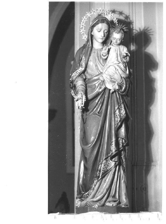 Madonna con Bambino (statua) - produzione gardenese (prima metà sec. XX)