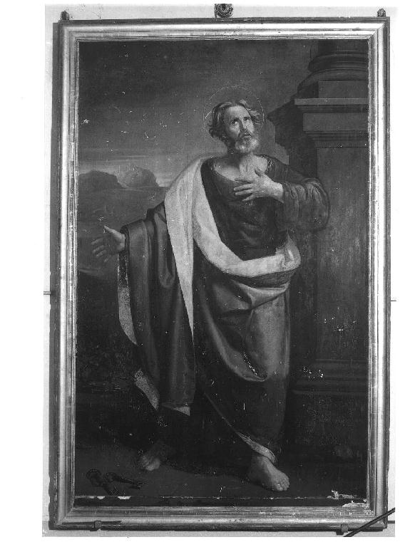 San Pietro Apostolo (dipinto) di Ferretti Stefano (sec. XIX)