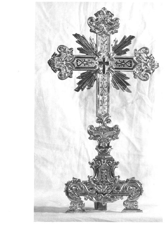 stauroteca - ambito parmense (seconda metà sec. XVIII)