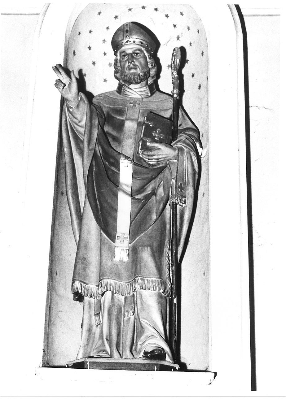 San Martino vescovo (statua) - produzione gardenese (fine/inizio secc. XIX/ XX)