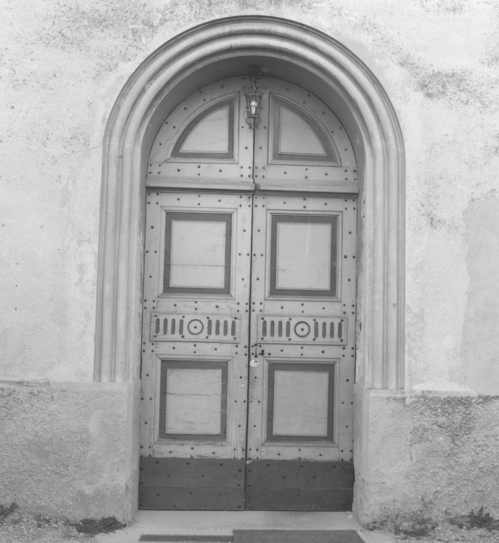 portone - a due battenti - ambito parmense (sec. XVII)