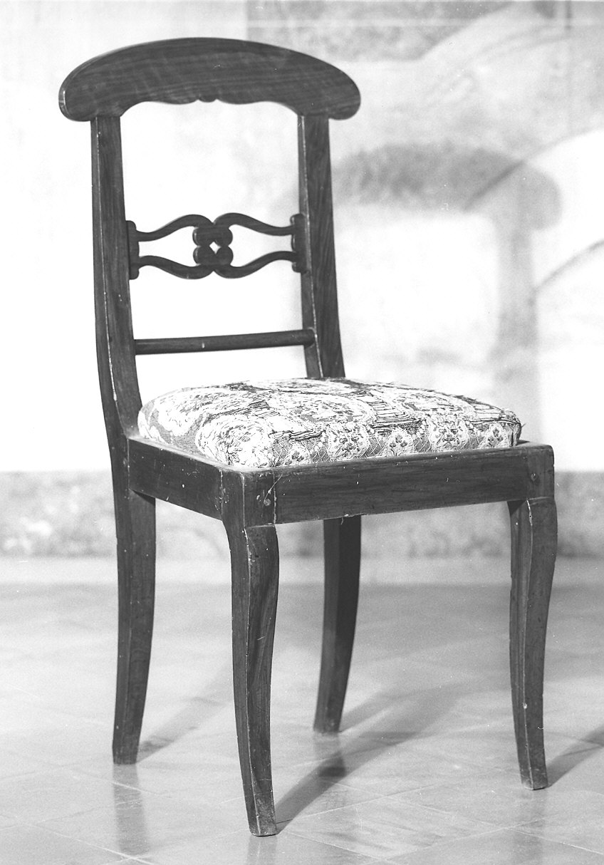 sedia, serie - produzione Italia settentrionale (sec. XIX)