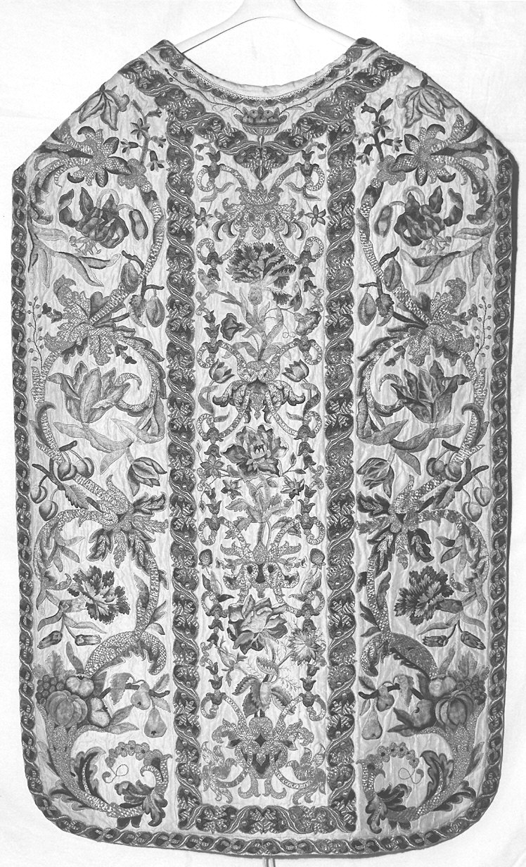 paramento liturgico, insieme - manifattura italiana (prima metà sec. XVII)