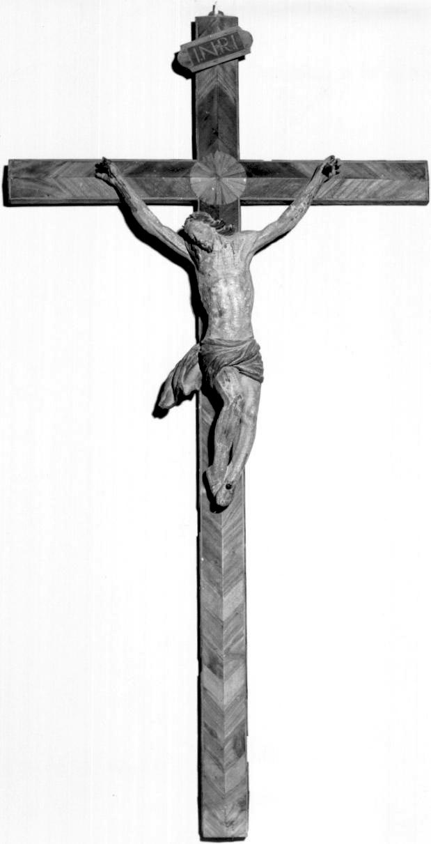 crocifisso - ambito parmense (prima metà sec. XVIII, sec. XX)