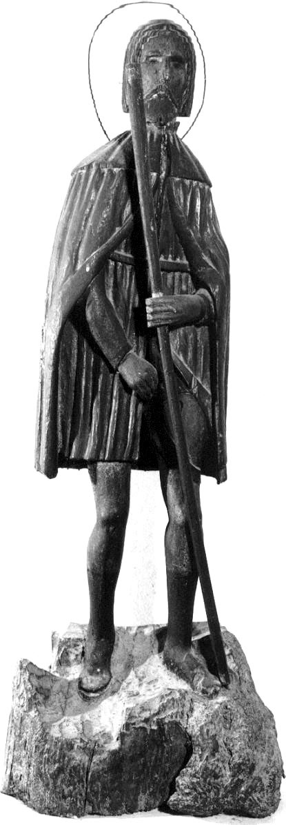 San Rocco (statua) - ambito Italia settentrionale (inizio sec. XVI)