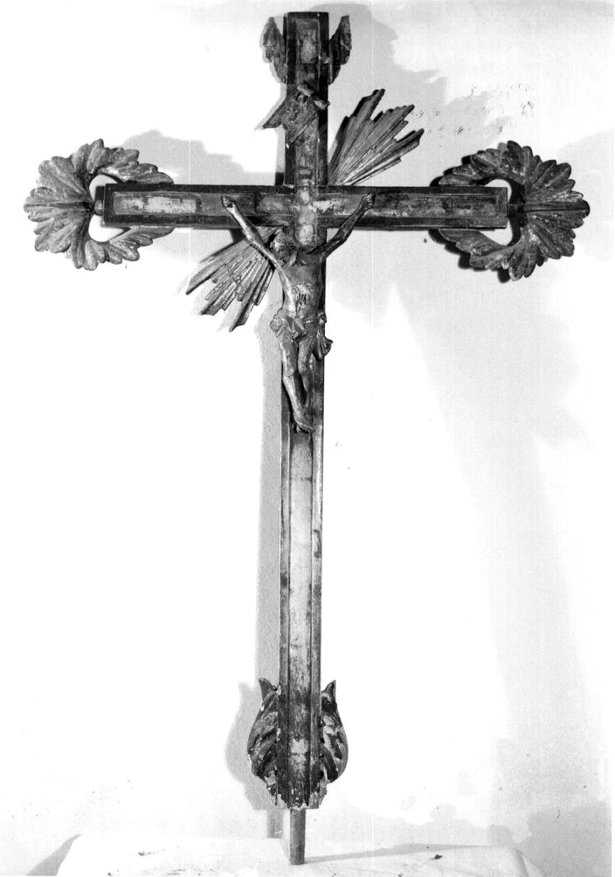 croce d'altare - ambito parmense (seconda metà sec. XVIII)