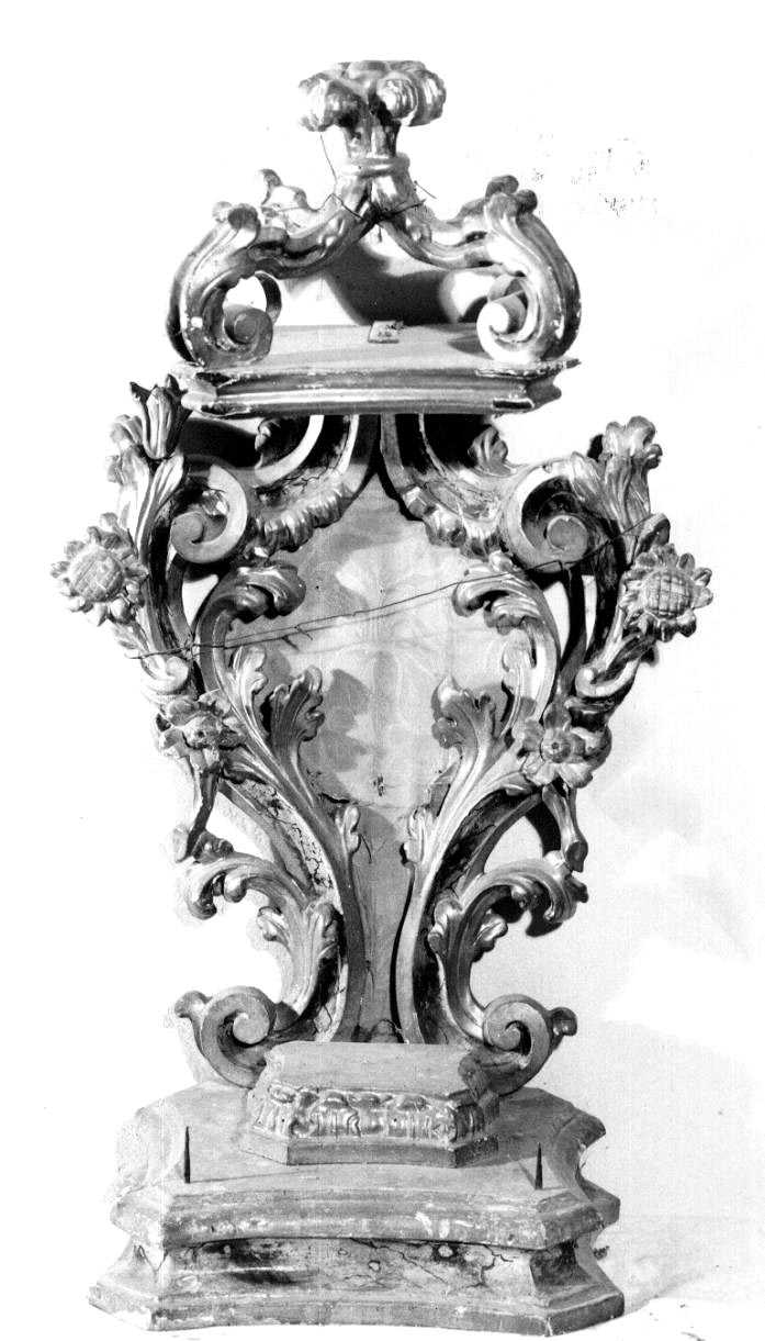 tronetto per esposizione eucaristica - ambito parmense (sec. XVIII)