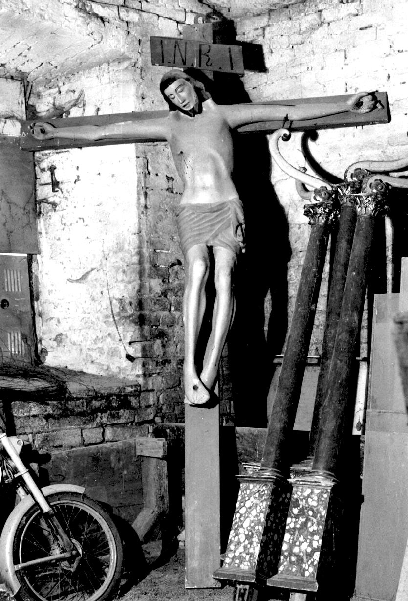 crocifisso - produzione italiana (prima metà sec. XX)