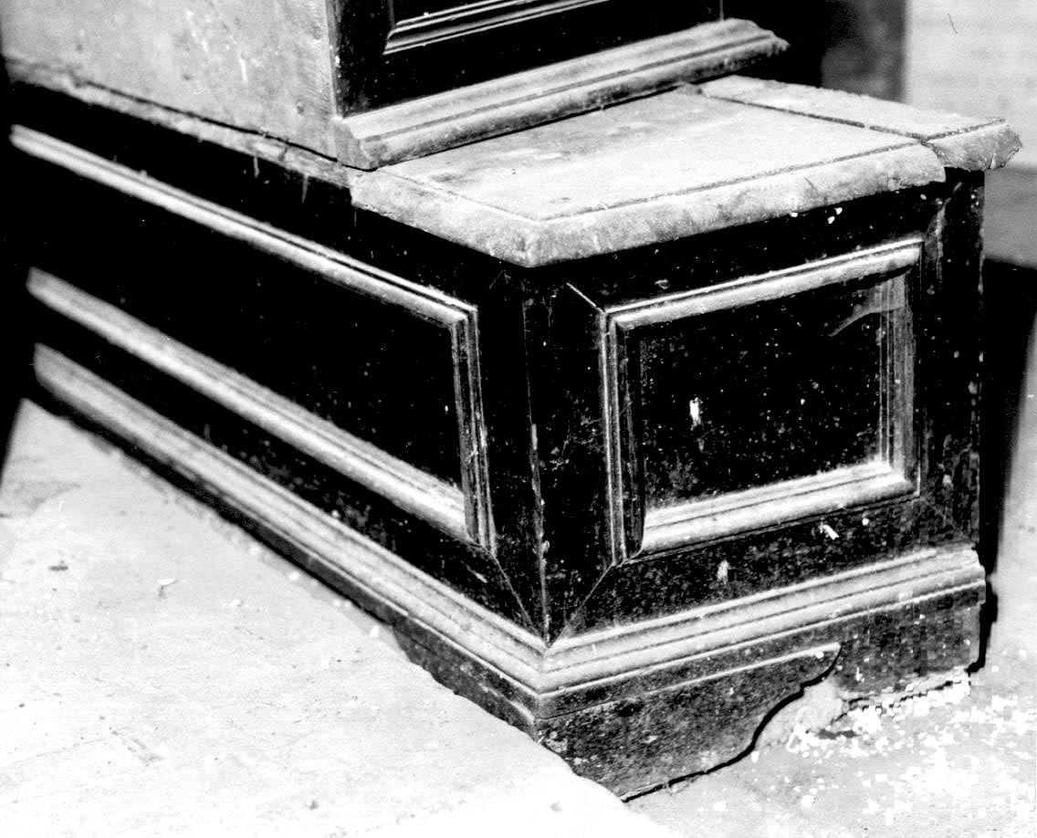 cassapanca - ambito parmense (sec. XVIII)