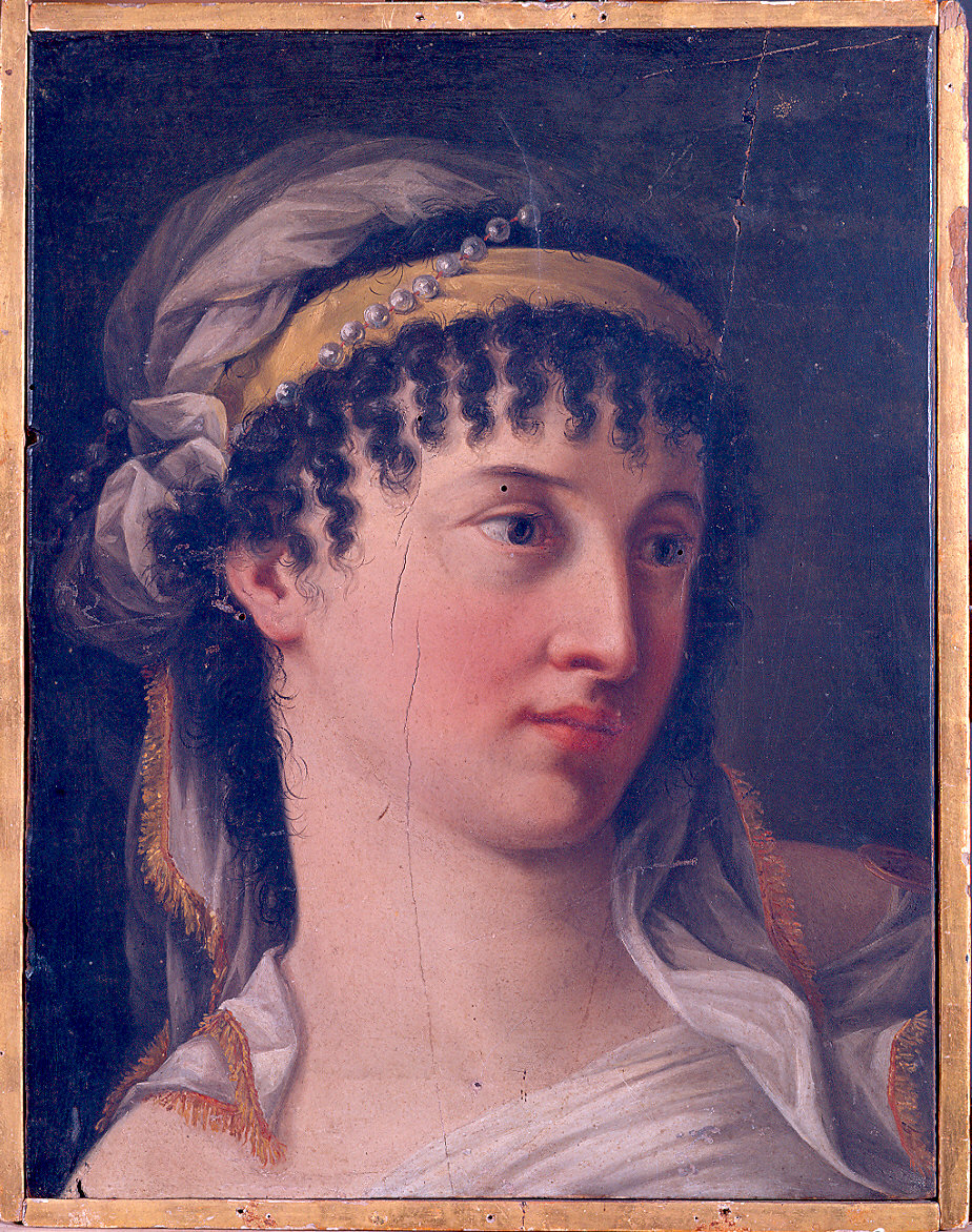 testa di donna (dipinto) di Martini Giuseppe (inizio sec. XIX)