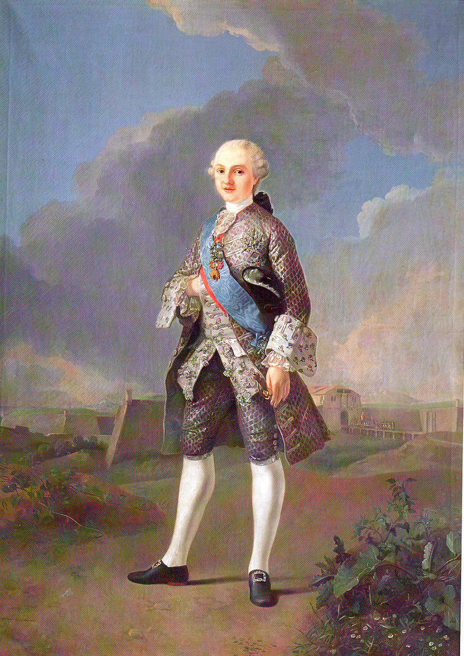 ritratto di Ferdinando di Borbone (dipinto) di Pecheux Laurent (sec. XVIII)