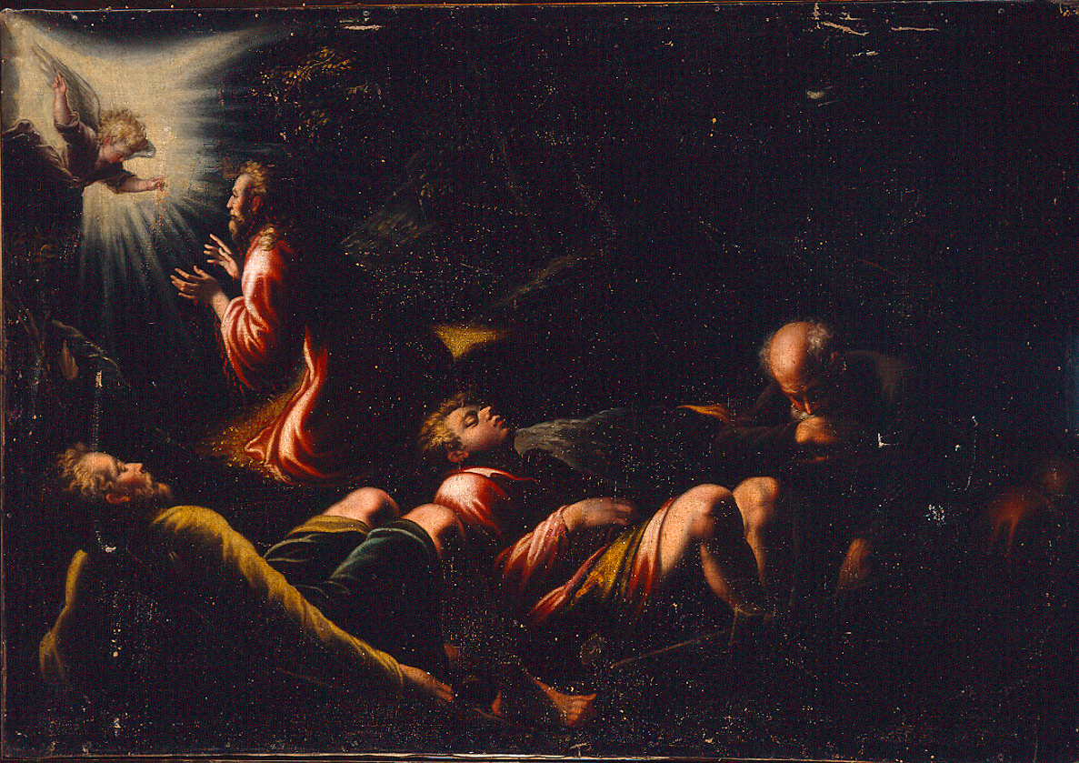 orazione di Cristo nell'orto di Getsemani (dipinto) - ambito Italia settentrionale (sec. XVII)