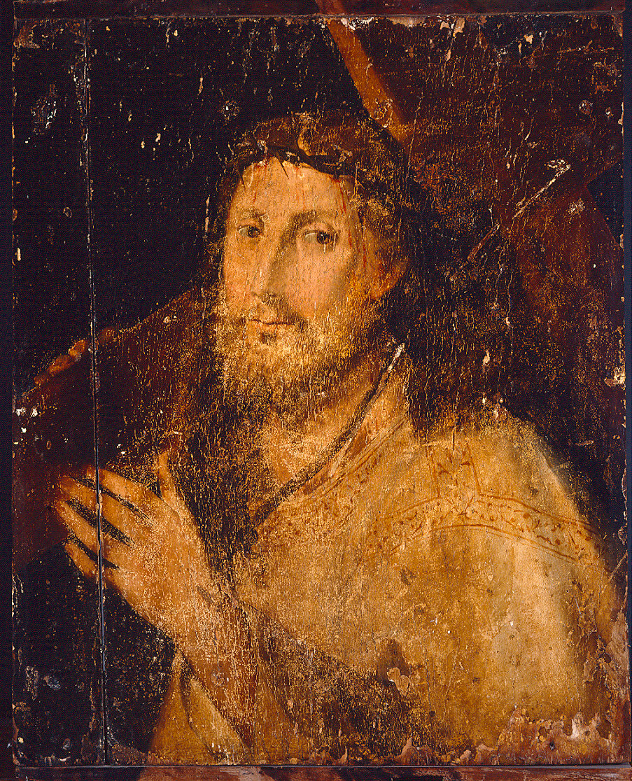 Cristo portacroce (dipinto) - ambito veneto (sec. XVI)