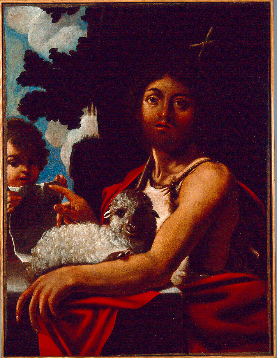 San Giovanni Battista (dipinto) - ambito emiliano (seconda metà sec. XVII)