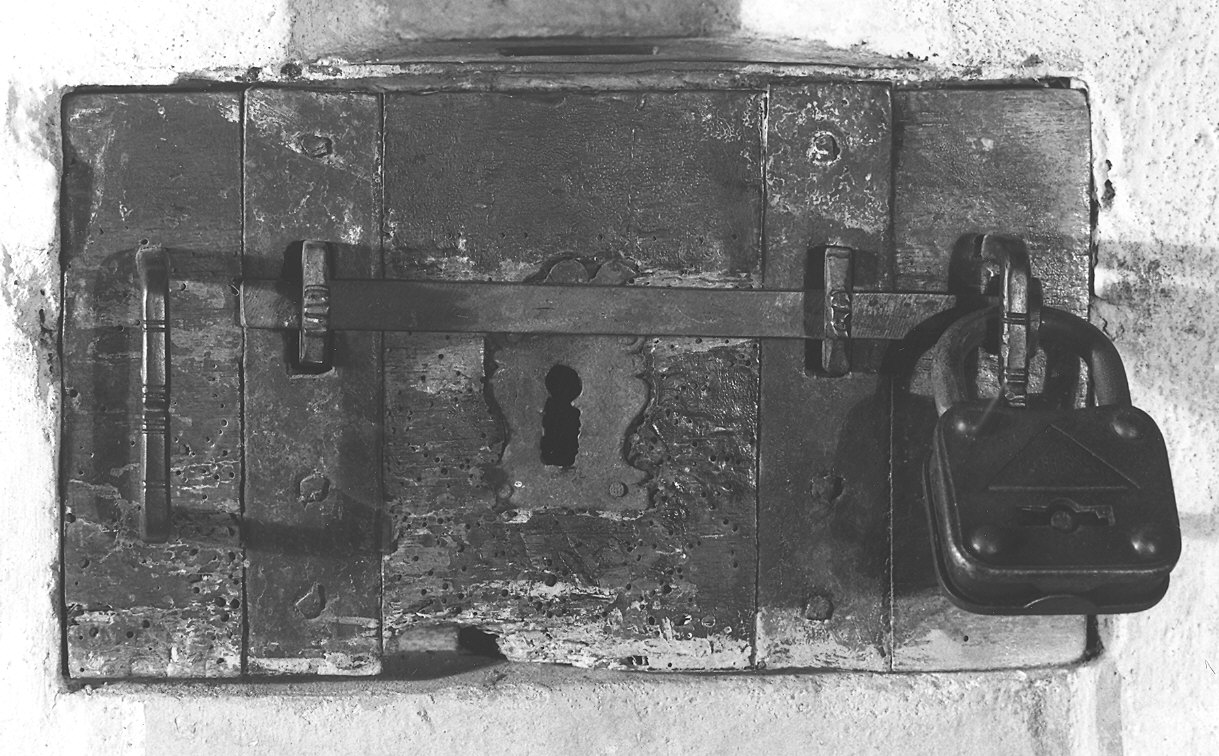 cassetta per elemosine - ambito parmense (sec. XVIII)