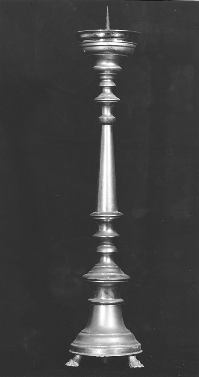 candeliere, serie - ambito parmense (sec. XIX)