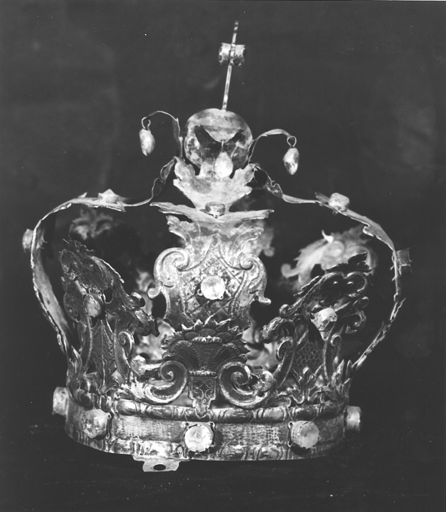 corona da statua, serie - ambito parmense (prima metà sec. XVIII)